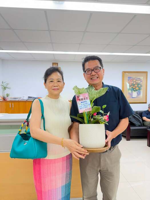 20260803理事長恭賀謝副校長暨學校一級主管就任圖片